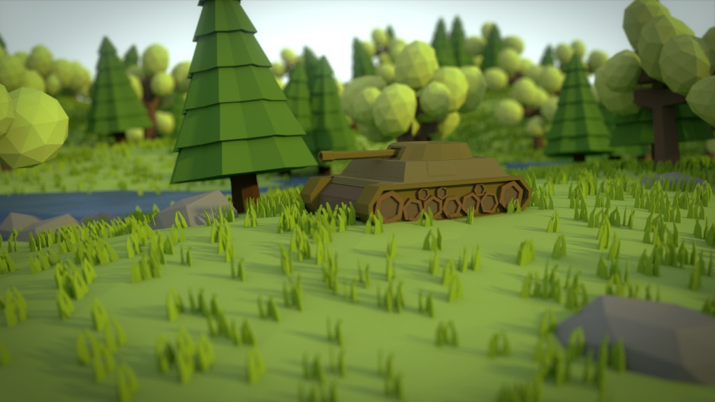 BLENDER Timelapse:  World of Tanks preview image 1